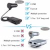 QGEEM 4 USB QC 3.0 Car Charger Quick Charge 3.0 Phone Car Fast Front Back Charger Adapter Car Portable Charger Plug for iPhone - Image 6