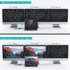 QGeeM USB Hub 3.0 Docking Station Triple Display Dual HDMI VGA USB Adapter Splitter for Xiaomi Laptops USB C Hub PC Accessories - Image 4