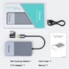 QGeeM USB Hub 3.0 Docking Station Triple Display Dual HDMI VGA USB Adapter Splitter for Xiaomi Laptops USB C Hub PC Accessories - Image 6