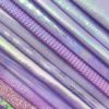 QIBU 22*30cm Purple Faux Leather Fabric Chunky Glitter Soft Cotton Smooth PU Leather A4 size DIY Bow Bags Material Vinyl Fabric - Image 3