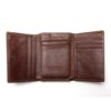 RFID Wallet Antitheft Scanning Leather Hasp Leisure Men's Slim Mini Case Credit Card Trifold Purse - Image 5