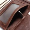 RFID Wallet Antitheft Scanning Leather Hasp Leisure Men's Slim Mini Case Credit Card Trifold Purse - Image 6