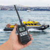 RS-25M VHF Marine Transceiver IP-X7 Waterproof Handheld Walkie Talkie Float Boat Vessel Talk Two Way Radio - Image 3
