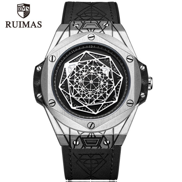 RUIMAS Luxury Top Brand Quartz Watches Men Leather Strap Military Sports Wristwatch Man Waterproof Watch Relogios Masculino 533G - Image 3