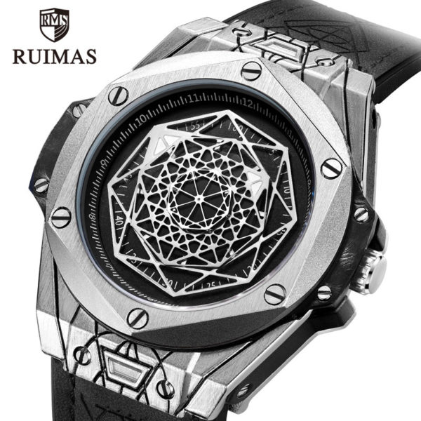 RUIMAS Luxury Top Brand Quartz Watches Men Leather Strap Military Sports Wristwatch Man Waterproof Watch Relogios Masculino 533G - Image 4