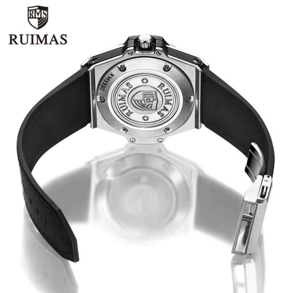 RUIMAS Luxury Top Brand Quartz Watches Men Leather Strap Military Sports Wristwatch Man Waterproof Watch Relogios Masculino 533G - Image 6