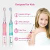 SEAGO Children Electric Sonic Toothbrush for 3-12 Ages Kids LED Toothbrush Smart Timer Soft Bristle 3 Replacement Brush Heads - Image 2