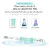 SEAGO Children Electric Sonic Toothbrush for 3-12 Ages Kids LED Toothbrush Smart Timer Soft Bristle 3 Replacement Brush Heads - Image 4