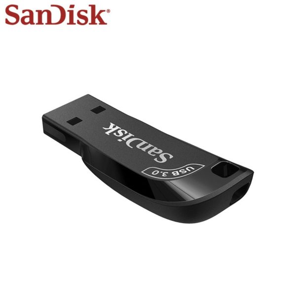 SanDisk USB 3.0 Flash Disk 128GB 64GB 32GB Mini Key Pendrive With Lanyard Black Flash Drive Memory Stick For Computer - Image 3