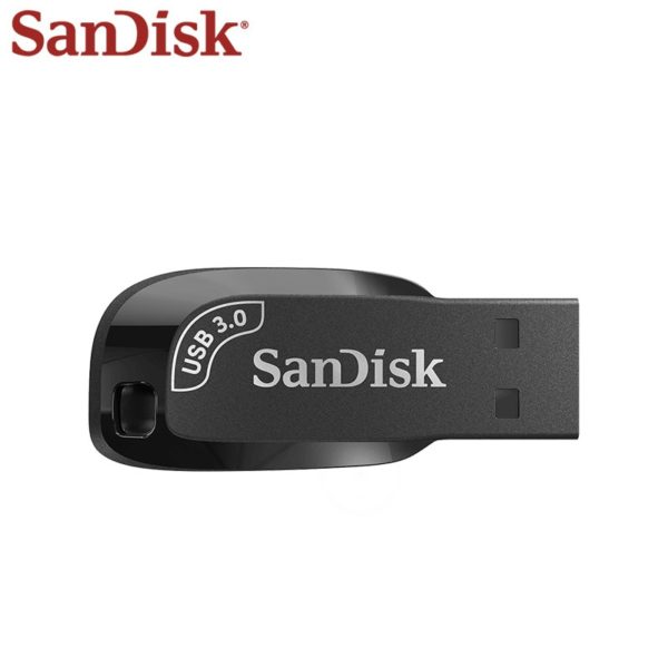 SanDisk USB 3.0 Flash Disk 128GB 64GB 32GB Mini Key Pendrive With Lanyard Black Flash Drive Memory Stick For Computer - Image 4