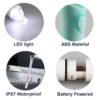 Seago Children's Electric Toothbrush LED Light Smart Reminder Replacement Nozzles Battery Supply Sonic Toothbrush for 3 Years - Image 4