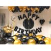 Silver Black Style Foil Letter Number Balloons Baby Shower Helium Ballon Happy Birthday Kids Adult Party Decoration Supplies - Image 2