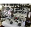 Silver Black Style Foil Letter Number Balloons Baby Shower Helium Ballon Happy Birthday Kids Adult Party Decoration Supplies - Image 5