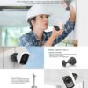 Smart Battery Camera IP Cloud Storage 1080p Wire-Free Security CCTV with AI Inside IP65 Watherproof Outdoor PIR APP Alarm Push - Image 5