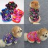 Soft Puppy Clothes Short Sleeve Comfortable Cozy T-shirt Pets Sweater Neck Cute Small Dog Durable Autumn Winter Warm Costume - Image 3