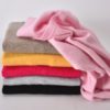 Solid color fashion women's short wool sweater autumn and winter V-neck pullover cashmere long-sleeved sweater 2019 new - Image 5