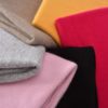 Solid color fashion women's short wool sweater autumn and winter V-neck pullover cashmere long-sleeved sweater 2019 new - Image 6
