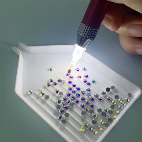 Square Round Diamond Painting Tool Lighting Point Drill Pen New Diamond Pens 5D Painting with Diamonds Accessories - Image 6