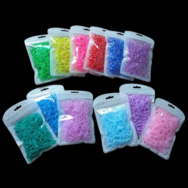 TPU Pet grooming rubber band Dog headwear Dog Teddy York rubber band 20g about 360PCS 2mm - Image 3