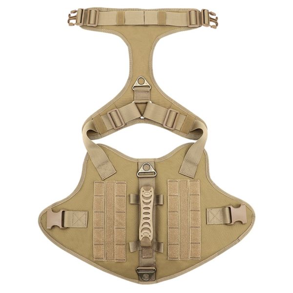 Tactical Dog Harness Pet Military Training Dog Vest German Shepherd Dog Harness Molle Vest For Medium Large Dogs - Image 3