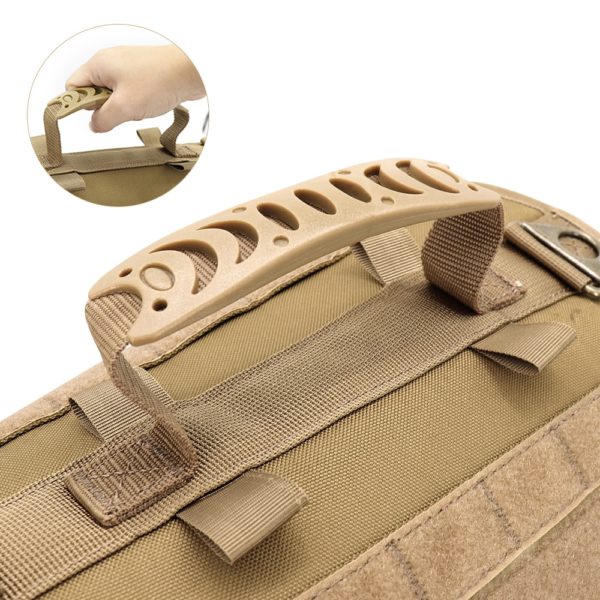 Tactical Dog Harness Pet Military Training Dog Vest German Shepherd Dog Harness Molle Vest For Medium Large Dogs - Image 4