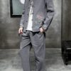 Tang suit men's Han suit antique suit cotton and linen Chinese tunic suit Chinese youth coat spring and autumn - Image 6