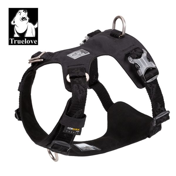 Truelove Dog Light Weight Harness Adjustable Outdoor Pet Medium Small Large Adjustable Outdoor Tactical Military Service TLH6281 - Image 2