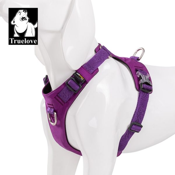 Truelove Dog Light Weight Harness Adjustable Outdoor Pet Medium Small Large Adjustable Outdoor Tactical Military Service TLH6281 - Image 4