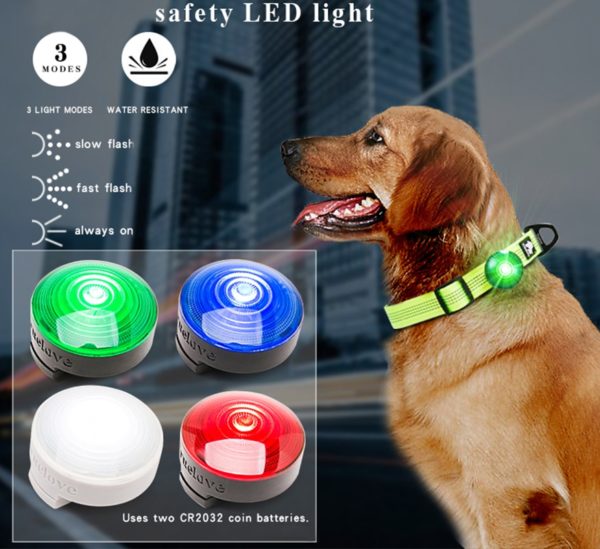 Truelove Safety LED Light for Pet Wear Collar Harness Backpack with Water Resistant and Long Continuous Battery lifeTLD19101 - Image 2