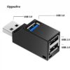 USB 3.0 HUB Adapter Extender Mini Splitter Box 3 Ports for PC Laptop Macbook Mobile Phone High Speed U Disk Reader for Xiaomi