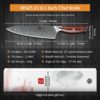 XINZUO 8.5 inches Chef Knife Japanese VG10 Damascus Kitchen Knives Stainless Steel Slicing Meat Cooking Knife Rosewood Handle - Image 2