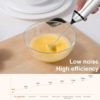 YAJIAO USB Rechargeable Blender Milk Frother Handheld Electric Mixer Foam Maker Stainless Whisk 3 Speed for Coffee Cappuccino - Image 5