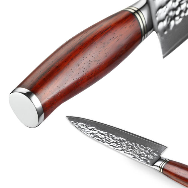 YARENH Professional Chef Knife Set - Kitchen Magnetic Knife Holder - Japanese Damascus Stainless Steel Knives Sets - Chef's Gift - Image 4