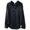 Yeeloca Spring Fashion Stain Silk Shirt Female Solid Color Office Lady Long Sleeve Blouse Korean Temperament Loose Shirt - Image 6