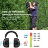 ZOHAN Electronic Headset 5.0 Bluetooth Earmuffs shooting Ear Protection Wireless Headphones Noise Canceling Charging for Music - Image 5