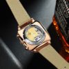swiss famous brand watch montre automatique luxe chronograph Square Large Dial Watch Hollow Waterproof New mens fashion watches - Image 5
