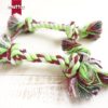 wholesale high quality simple rope double knot dog pet toy cotton rope toy dog rope toy DRT-027 - Image 2