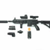 1:6 PUBG M416 HK416 Rifle Assembly Gun Model Assembling Puzzles Building Bricks For Action Figure - Image 4