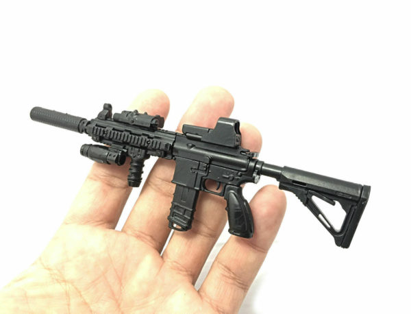 1:6 PUBG M416 HK416 Rifle Assembly Gun Model Assembling Puzzles Building Bricks For Action Figure - Image 5