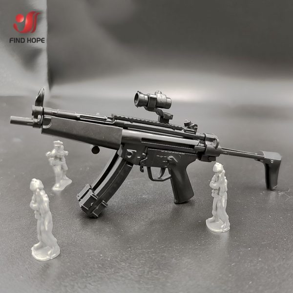 1/6 Scale 4D HK MP5 Submachine Toy Gun Model Puzzles Building Bricks Gun Weapon Military For 12''Action Figure - Image 3