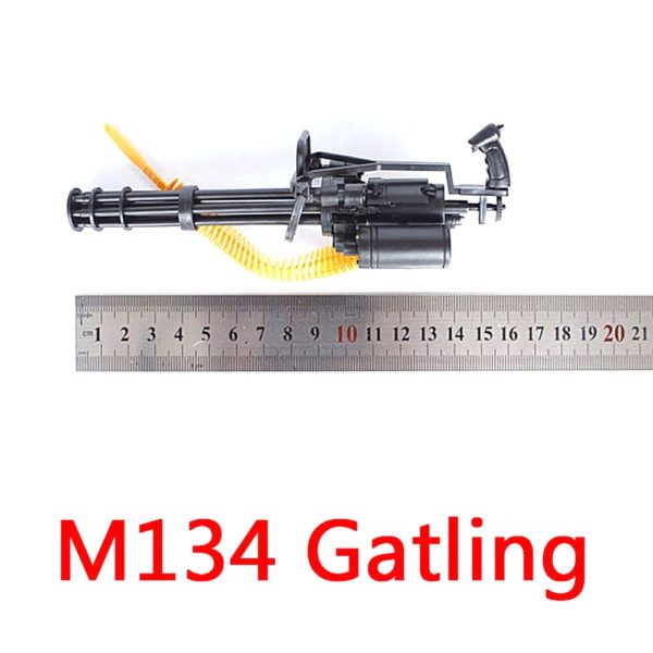 1/6 Scale M134 Minigun Gatling Machine Gun Assembly Model US Army TERMINATOR Fit For 12" - Image 4