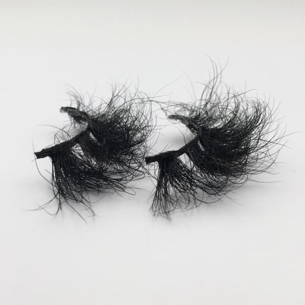 1 Pair Mink Eyelashes 25mm Lashes Fluffy 3d Mink Lashes Makeup Dramatic Long Natural Eyelashes Eyelash Extension Maquillaje - Image 4