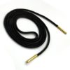 1 Pair Noble Waxed Shoelaces with Gold Metal Tip Thick Round Dress Waxing Laces Fit All Shoes Boots Sneakers - Image 2