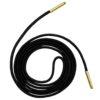 1 Pair Noble Waxed Shoelaces with Gold Metal Tip Thick Round Dress Waxing Laces Fit All Shoes Boots Sneakers - Image 6