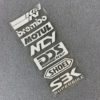 1 Set Reflective Motorcycle Side Strip Bike Helmet Sticker Car Styling Vinyl Decal For YAMAHA Honda KTM Kawasaki New Arrvial - Image 4