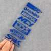 1 Set Reflective Motorcycle Side Strip Bike Helmet Sticker Car Styling Vinyl Decal For YAMAHA Honda KTM Kawasaki New Arrvial - Image 5