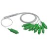 100 PCS/Lot PLC Optical Splitter SC APC 1m 1X8 FTTH Fiber Optic Splitter FBT Optical Coupler Singlemode Steel Pipe Free Ship - Image 3