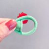 10pcs/set Animal Fruit Nylon Elastic Hair Bands Ponytail Holder for Girls Baby Rubber Gum Scrunchies Children Hair Accessories - Image 6