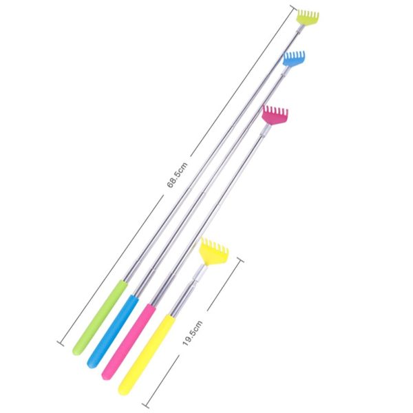 1pcs Back Scratcher Telescopic Scratching Backscratcher Massager Back Scraper Extendable Telescoping Itch Health Care Relaxation - Image 3