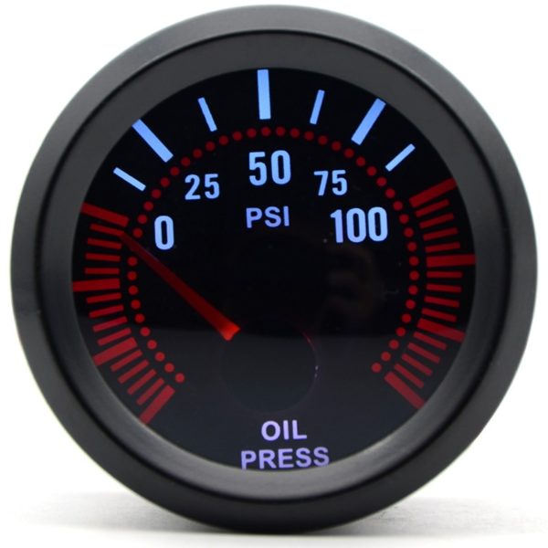 2" 52mm Smoke lens Boost gauge bar psi/Vacuum/Water temp/Oil temp/Oil pressure/Voltmeter/Tachometer RPM Car Gauge Gauge Pods - Image 2